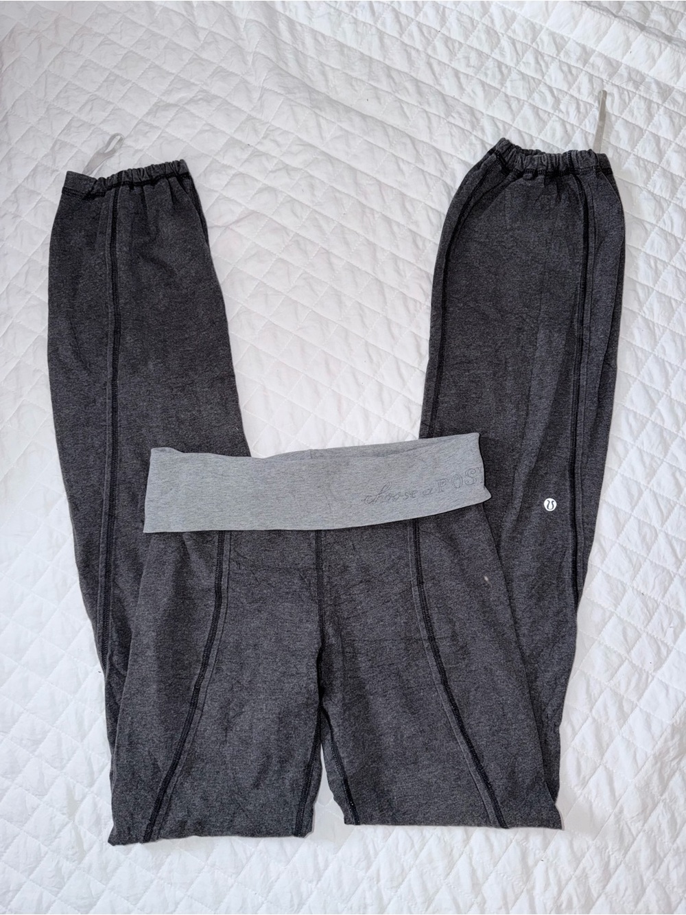 lululemon vintage fold over Leggings Joggers